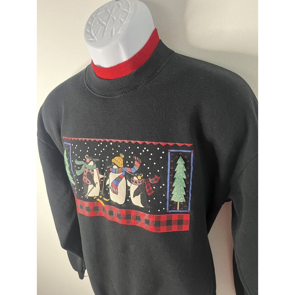 Vintage Penguin Sweater Pullover Size Large Gopher Sport Made In USA 90s